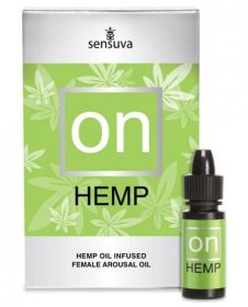 On For Her Hemp Oil Infused Female Arousal Oil .17oz