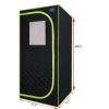 Portable Plus Type Full Size Far Infrared Sauna tent. Spa, Detox ,Therapy and Relaxation at home.Larger Space