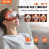 VEVOR Heated Eye Massager Eye Care Device 5 Modes Bluetooth Music 180¬∞ Foldable