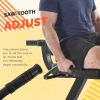 Leg Extension and Curl Machine - Leg Exercise Machine with Adjustable Seat Backrest and Rotary Leg Extenstion