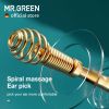 MR.GREEN Ear Wax Removal 360¬∞ Spiral Massage Ear Pick Ear Canal Cleaner Stainless Steel Flexible Design Ear Care Tools