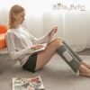 Bella2Bello Ultra Lux Heated Compression Leg & Calf Massager-3 Intensities & 2 Levels Heating System for Circulation & Muscle Recovery