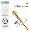 MR.GREEN Ear Wax Removal 360¬∞ Spiral Massage Ear Pick Ear Canal Cleaner Stainless Steel Flexible Design Ear Care Tools