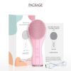 Waterproof Sonic Facial Cleansing Brush - Deeply Cleanses and Massages Skin for a Smooth, Refined Look